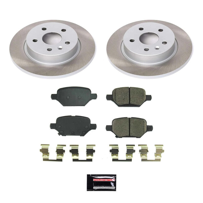 PowerStop Power Stop 18-22 Chevrolet Trax Rear Semi-Coated Rotor Kit SC8488 SC8488 Photo - Primary