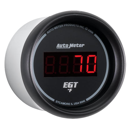 Autometer 2-1/16" Pyrometer, 0-2000 °F, Sport-Comp Digital 6345 User 3