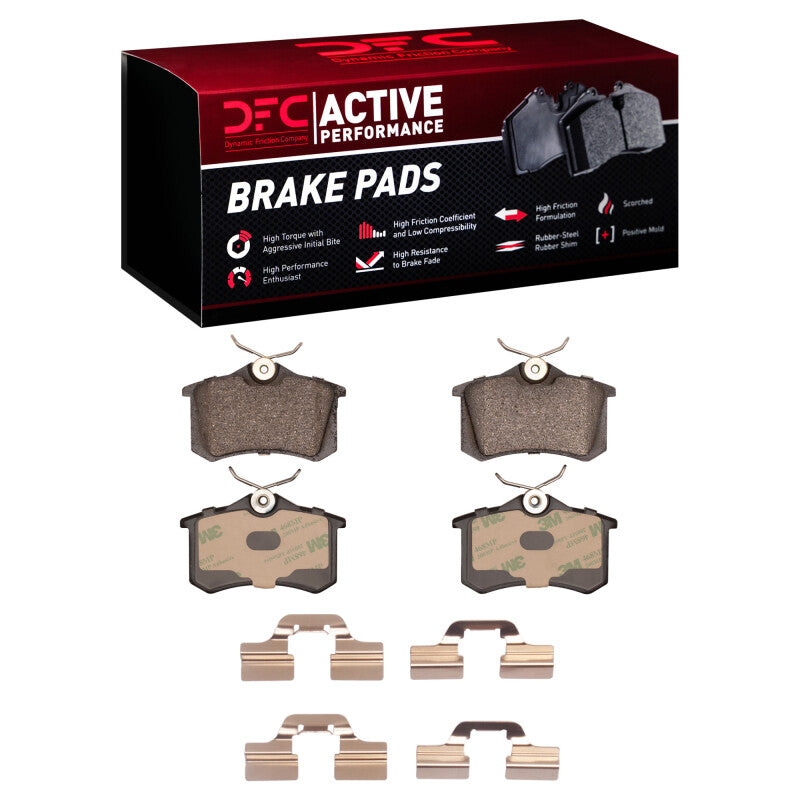 DFC DFC Active Performance Pads Brakes, Rotors & Pads Brake Pads - Performance main image