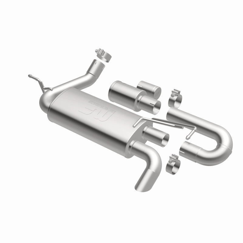 Magnaflow 07-18 Jeep Wrangler JK Overland Series Axle-Back Exhaust System 19668 19668 360 Degree Image Set