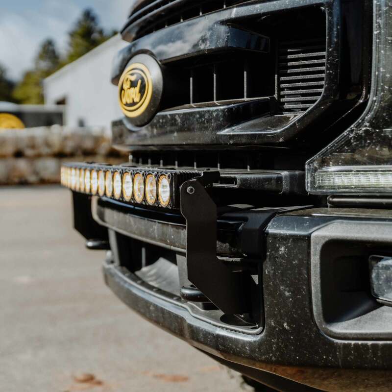 KC HiLiTES 11-16 Ford Super Duty Front Bumper Light Bar Mount For 40in Flex Era LED Light Bar 7353 7353 Photo - lifestyle view