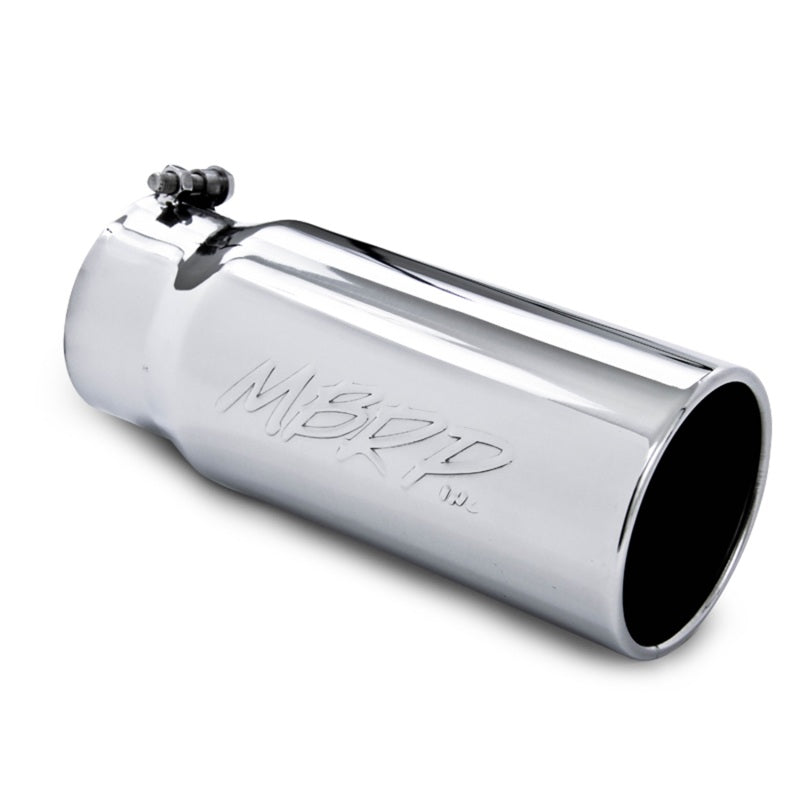 MBRP Universal Tip 5 O.D. Rolled Straight 4 inlet 12 length T5050 Photo - Primary
