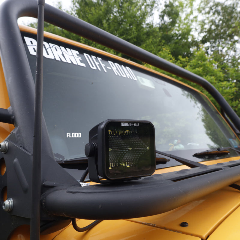 Borne Off-Road Light Pods (Kit of 2) 3x3 Flood BNLT-LP33-2F BNLT-LP33-2F Photo - Primary
