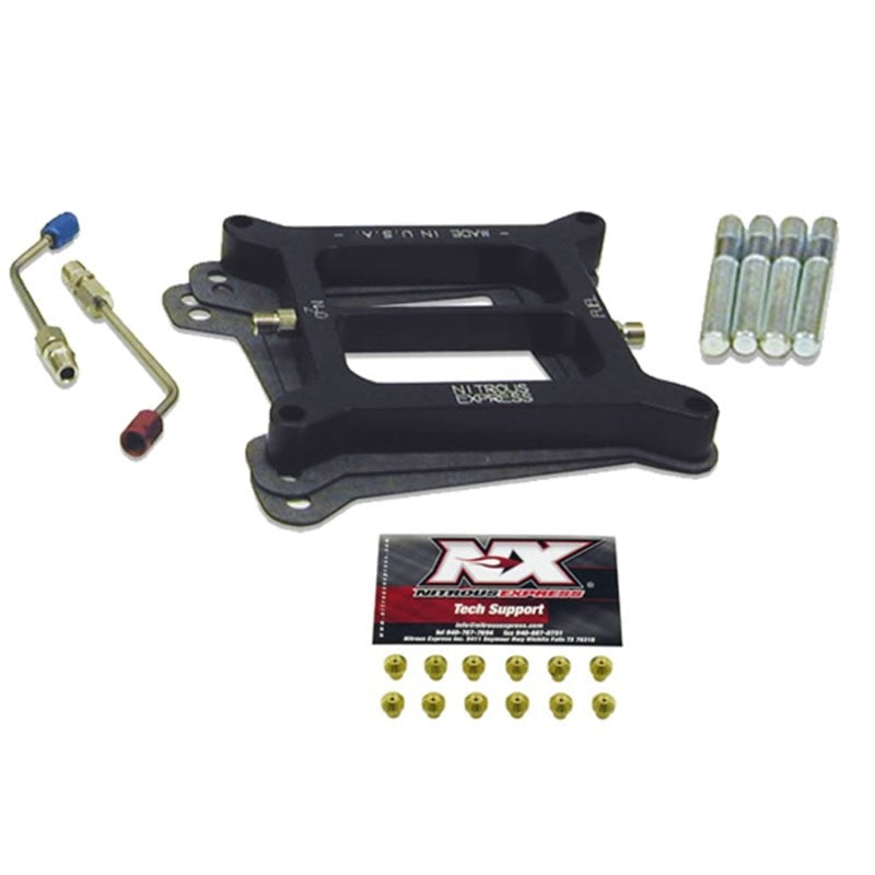 Nitrous Express 4150 Conventional Stage 6 Nitrous Plate Conversion (50-100-150-200-250-300) NX304 NX304 Photo - Primary
