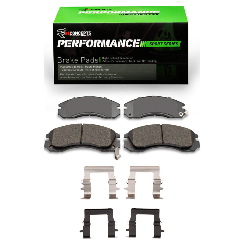 R1 Concepts RNC Performance Sport Brake Pads Brakes, Rotors & Pads Brake Pads - Performance main image