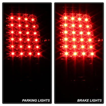 SPYDER Xtune Toyota Tundra 07-13 LED Tail Lights Smoke ALT-ON-TTU07-LED-SM 5013231 5013231 Photo - Unmounted