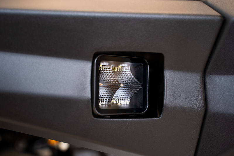 DV8 Offroad 3in Cube LED Light 40W Pod Light 5W LED BE3EW40W BE3EW40W Photo - Mounted