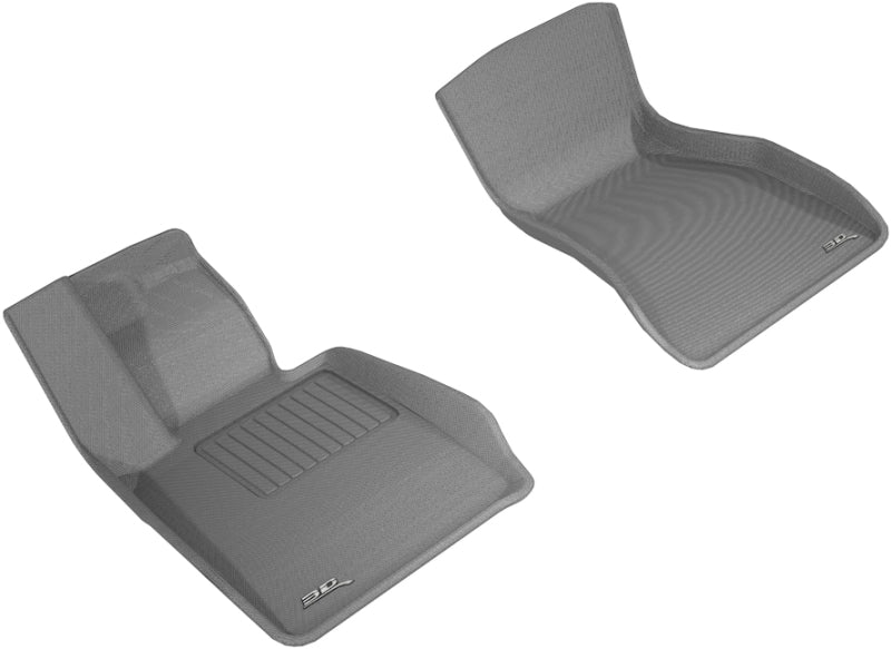 3D MAXpider 2017-2020 BMW 5 Series G30/G31 Kagu 1st Row Floormat - Gray L1BM08411501 L1BM08411501 Photo - Primary