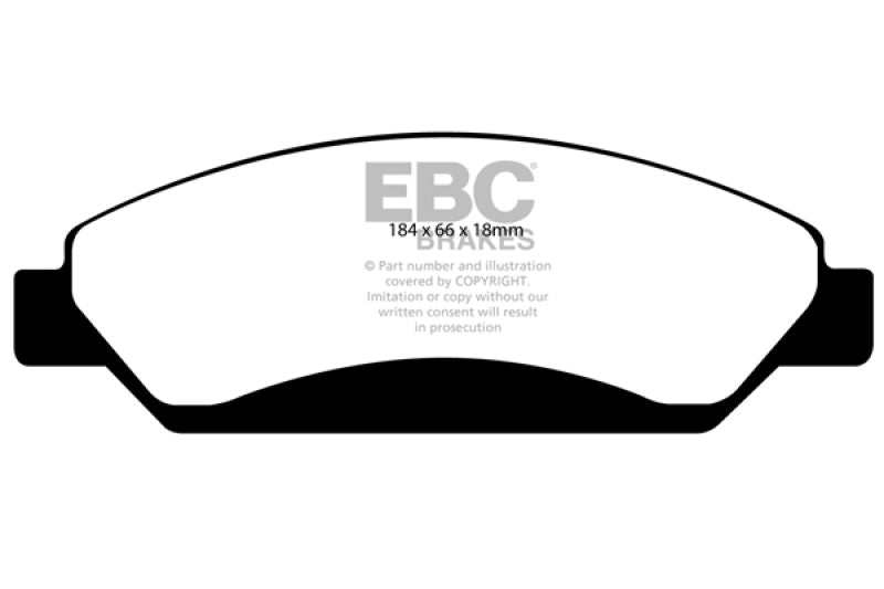 EBC Disc Brake Pad Set ED91742 Photo - Primary