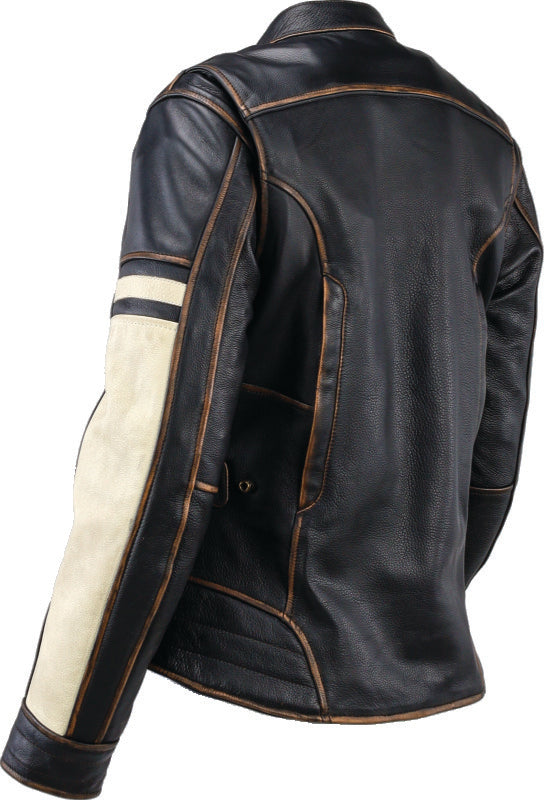 Kuryakyn Leather By River Road Dame Vintage Leather Jacket Black Womens - Small 094388 094388 User 1