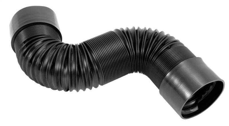 Spectre Air Duct Hose Kit 4in. OD (41in. Ducting / 2 Threaded PVC Couplers) - Black 9751 9751 Photo - Primary