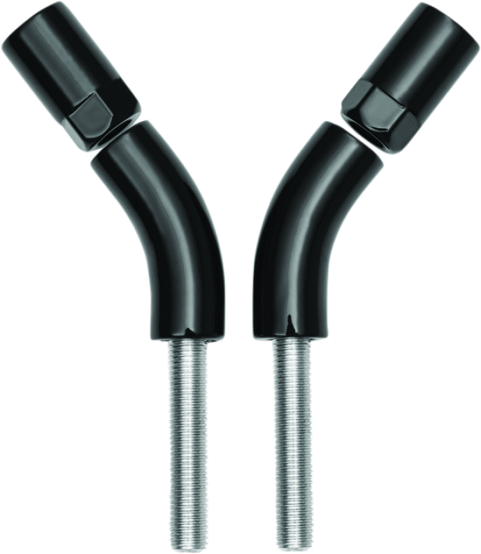 Kuryakyn Mirror Stem 3in Outward Extenders Black 1216 1216 Photo - Primary