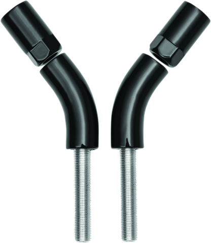 Kuryakyn Mirror Stem 3in Outward Extenders Black 1216 1216 Photo - Primary