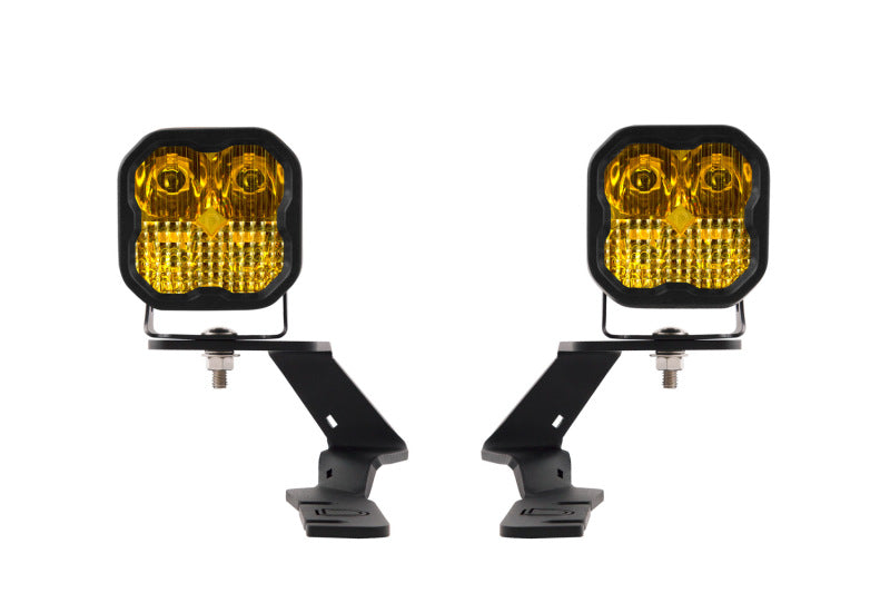 Diode Dynamics 19-21 Ford Ranger Sport SS3 LED Ditch Light Kit - Yellow Combo DD6584 DD6584 Photo - Primary