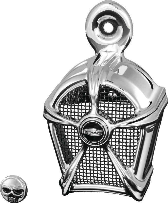 Kuryakyn Mach 2 Horn Cover Chr W/Blk 7296 7296 Photo - Primary