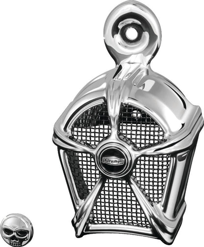 Kuryakyn Mach 2 Horn Cover Chr W/Blk 7296 7296 Photo - Primary