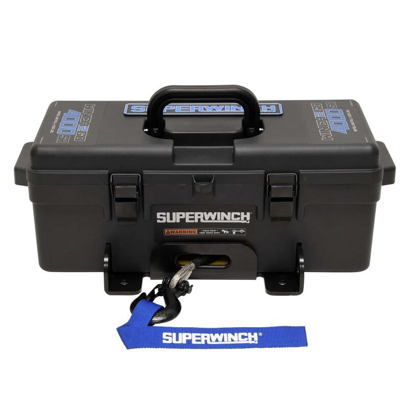 Superwinch 4000 LBS 12 VDC 3/16in x 50ft Synthetic Rope Winch2Go 1140232 1140232 Photo - Primary