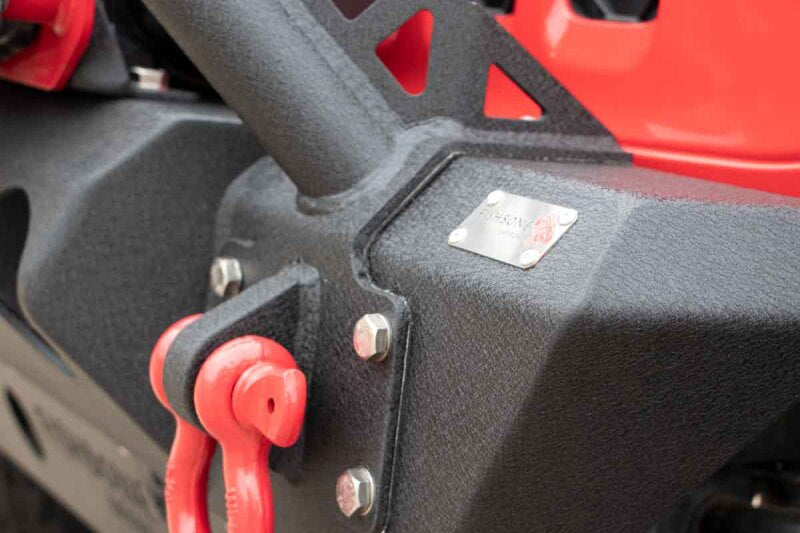 Fishbone Offroad 2018+ Jeep JL/Gladiator Wrangler JL/Gladiator Front Winch Bumper - Black Powdercoat FB22178 FB22178 Photo - lifestyle view