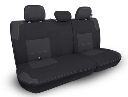 PRP Seats PRP 12-15 Toyota Tacoma Rear Bench Cover Double Cab - Black/Grey B052-03 B052-03 Photo - Primary