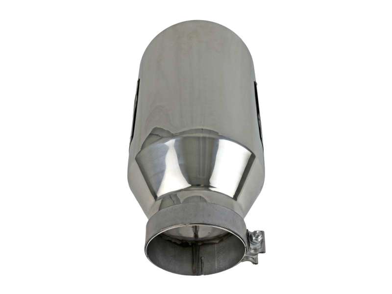 aFe Power Universal 5in Inlet 8in Outet MACH Force-XP Clamp-On Exhaust Tip - Polished 49T50801-P15 49T50801-P15 Photo - Unmounted