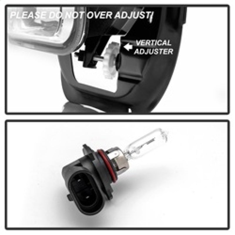 Spyder 09-12 Dodge Ram 1500 OEM Fog Lights w/Metal Bracket & Switch - Clear (FL-DR09-SW-C) 9040894 9040894 Photo - Unmounted