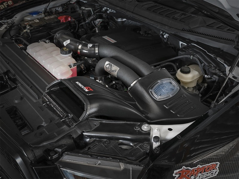 aFe Momentum XP PRO 5R Cold Air Intake w/ 3 Inch Black Intake Tubes 54-73120-B Photo - Mounted