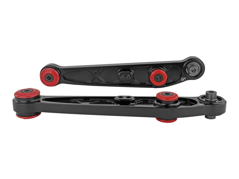 Skunk2 Black Alpha Series Rear Lower Control Arm Set Honda/Acura EG/DC 542-05-1195 Photo - Unmounted