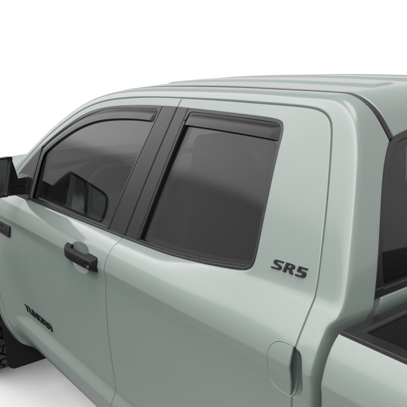 EGR 07-12 Toyota Tundra Dbl Cab In-Channel Window Visors - Set of 4 - Matte 575095 575095 Photo - Close Up