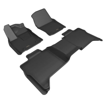 3D MAXpider 2022+ Toyota Tundra Crew Max Kagu 1st & 2nd Row Floor Liner - Black L1TY28801509 L1TY28801509 Photo - Primary