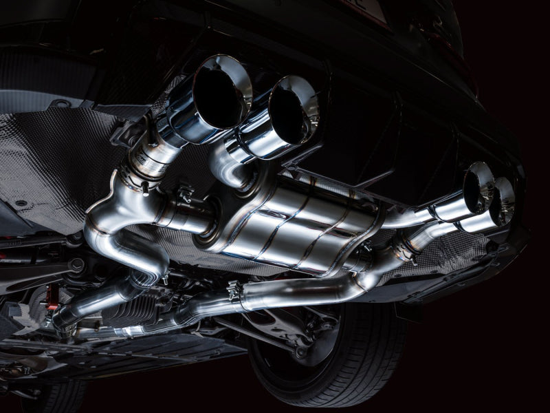 AWE Tuning AWE SwitchPath Catback Exhaust for BMW G8X M3/M4 - Chrome Silver Tips 3025-43480 3025-43480 Photo - Mounted