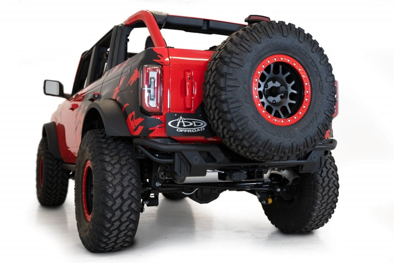 Addictive Desert Designs 21-22 Ford Bronco Pro Bolt-On Rear Bumper R23857NA0103 R23857NA0103 Photo - Mounted