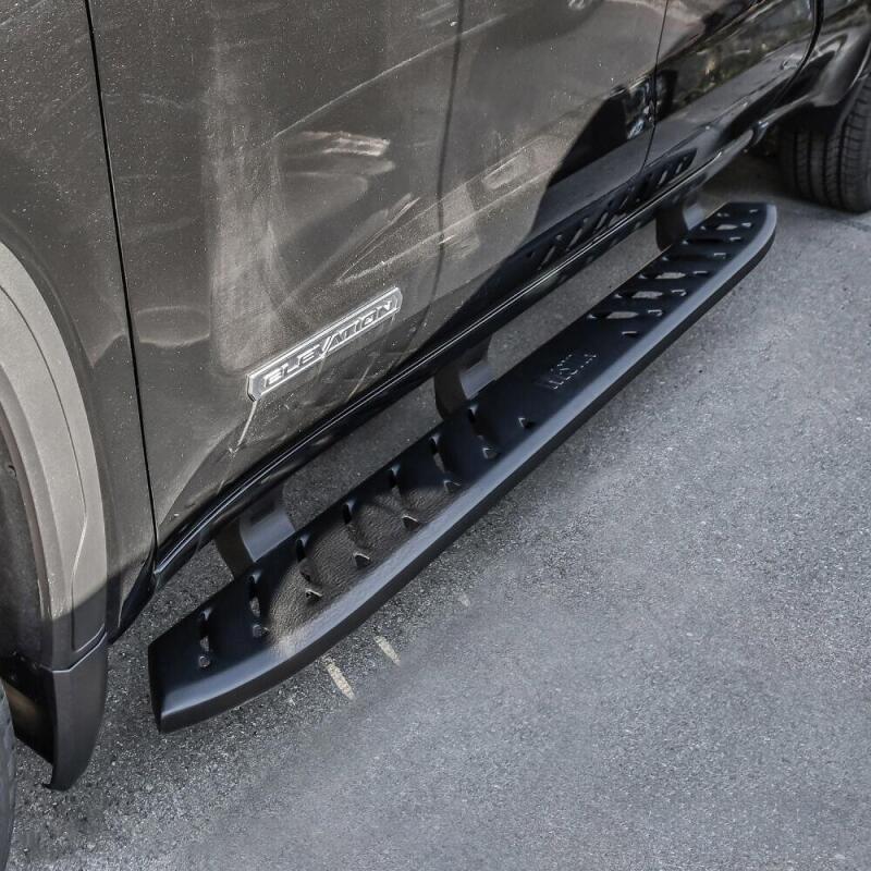 Westin 2019 Chevrolet Silverado/Sierra 1500 Crew Cab Thrasher Running Boards - Textured Black 28-81265 28-81265 Photo - Mounted