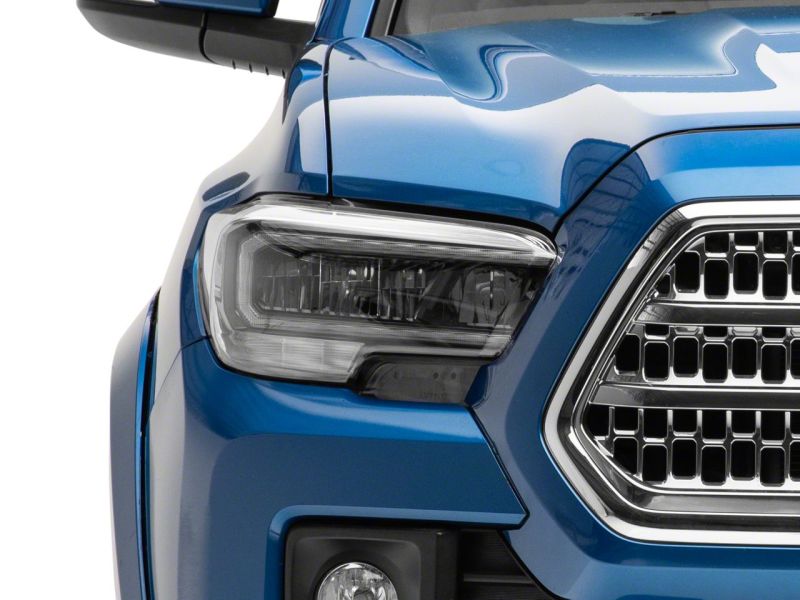 Raxiom 16-23 Toyota Tacoma w/ Factory Halogen DRL LED Headlights- Blk Housing (Clear Lens) TT8291 TT8291 Photo - Close Up