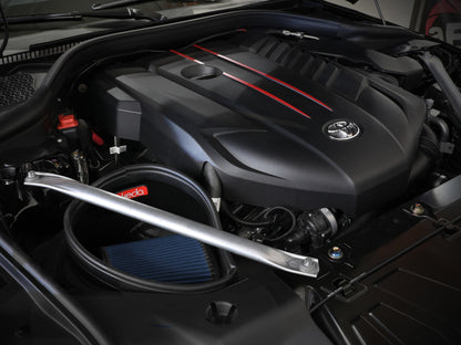 aFe Takeda Intakes Stage-2 AIS w/ Pro 5R Media 20-22 Toyota GR Supra (A90) L6-3.0L (t) B58 56-10015R 56-10015R Photo - Mounted