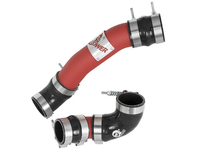 aFe BladeRunner Intercooler Tubes Hot & Cold Red 17 Honda Civic Type R 46-20324-R Photo - Unmounted