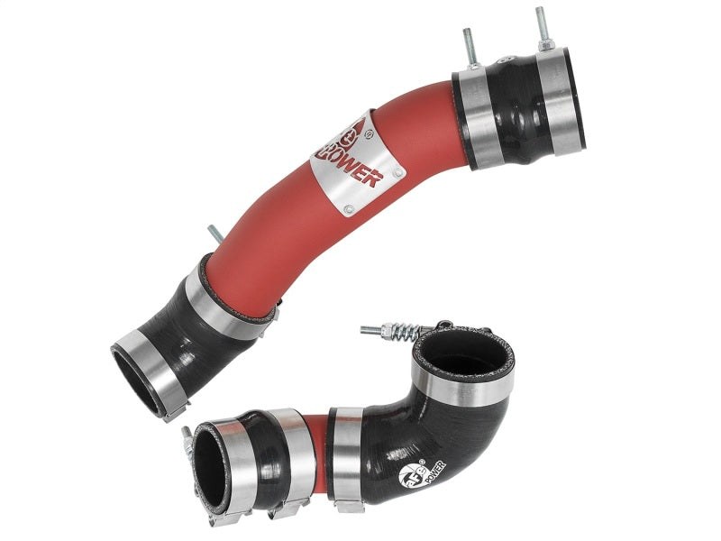 aFe BladeRunner Intercooler Tubes Hot & Cold Red 17 Honda Civic Type R 46-20324-R Photo - Unmounted