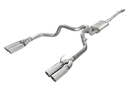 aFe Vulcan Series 3in 304SS Exhaust Cat-Back Exh w/ Pol Tips 2019 GM Silverado / Sierra 1500 V8-5.3L 49-34105-P 49-34105-P Photo - Primary