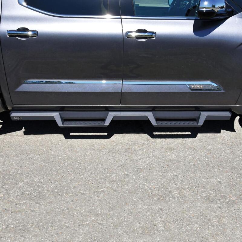 Westin Toyota Tundra CrewMax 2022 Drop Nerf Step Bars - Textured Black 56-14235 56-14235 Photo - Mounted