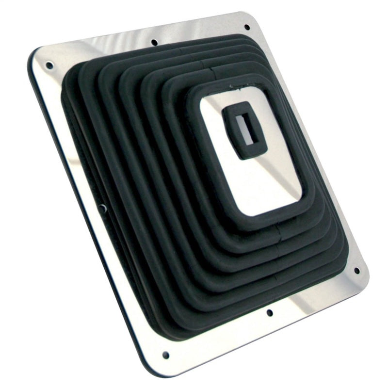 Spectre Shift Boot (Large) - Black Rubber w/Chrome Plated Steel Installation Ring 6284 6284 Photo - Primary