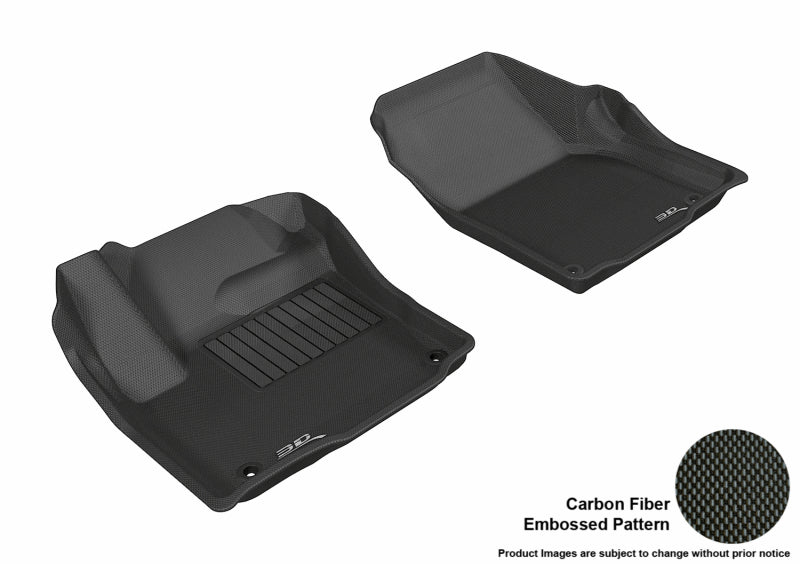 3D MAXpider 2012-2020 Land Rover Range Rover Evoque Kagu 1st Row Floormat - Black L1LR00611509 L1LR00611509 Photo - Primary