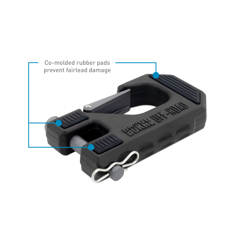 Borne Off-Road Winch Hook - 3/8in Rope - Hand Strap - Blue BNWN-SR-38-85KBL BNWN-SR-38-85KBL Photo - Primary