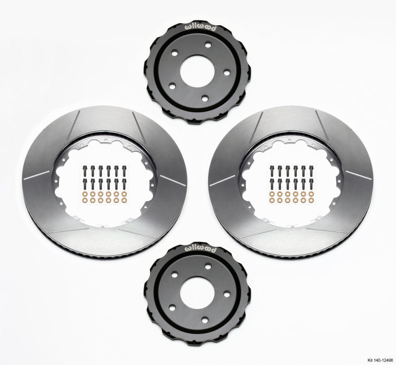 Wilwood Hat/Rotor Kit,Front,06-Up Corvette C6-Z06 (2pc Hat/Rtr) 140-12496 Photo - Primary
