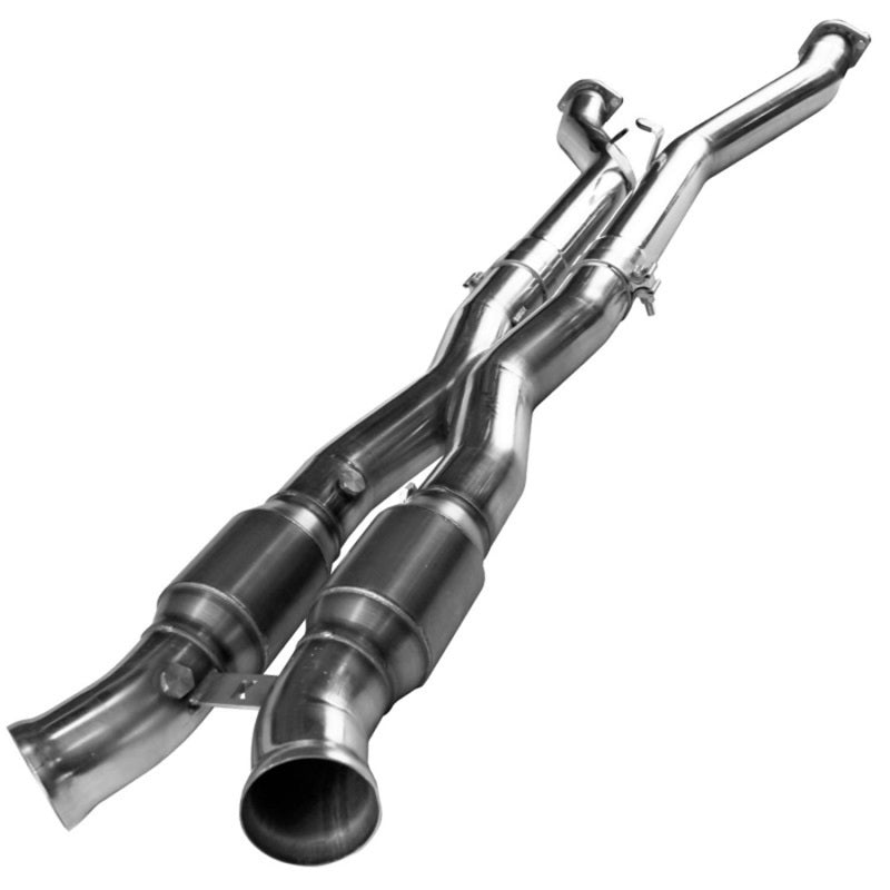 Kooks 01-04 Chevrolet Corvette Base 1-7/8 x 3 Header & Green Catted X-Pipe Kit 2152H430 2152H430 Photo - Unmounted