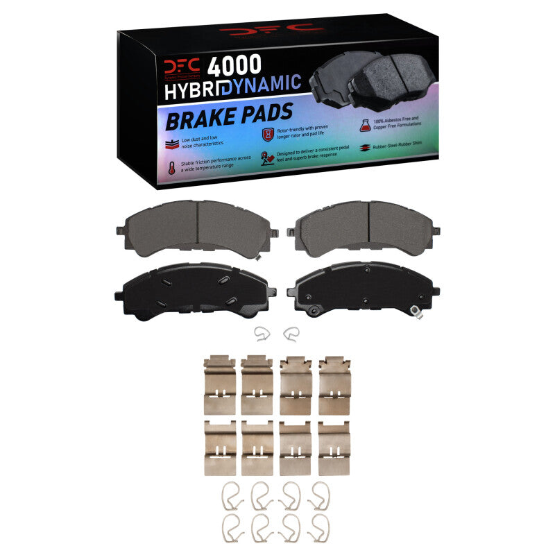 DFC DFC 4000 HybriDynamic Brake Pads Brakes, Rotors & Pads Brake Pads - OE main image