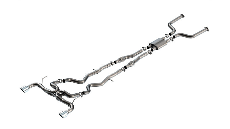 Borla 16-24 Infinity Q50 (Auto V6) ATAK Cat Back - 4.5in Chrome Tip 140978 140978 Photo - Primary
