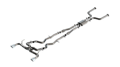 Borla 16-24 Infinity Q50 (Auto V6) ATAK Cat Back - 4.5in Chrome Tip 140978 140978 Photo - Primary