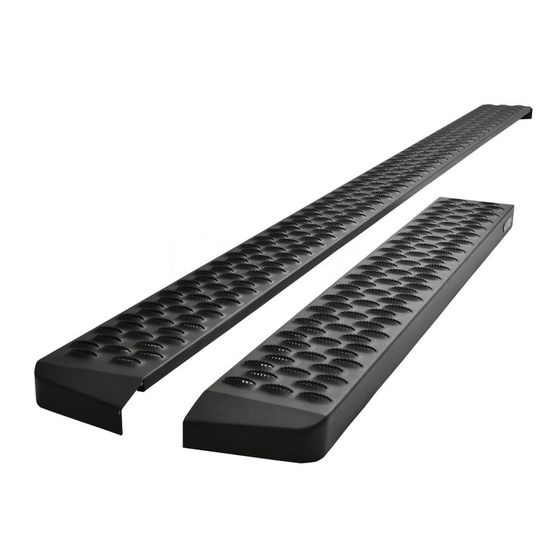 Westin Ford Transit Van 150/250/350 (46in Driver & 97in. Pass) Grate Steps Running Boards - Tex. Blk 27-81005 27-81005 Photo - Primary