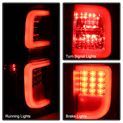 Spyder Toyota Tundra 2014-2016 Light Bar LED Tail Lights Black Smoke ALT-YD-TTU14-LED-BSM 5080202 5080202 User 1