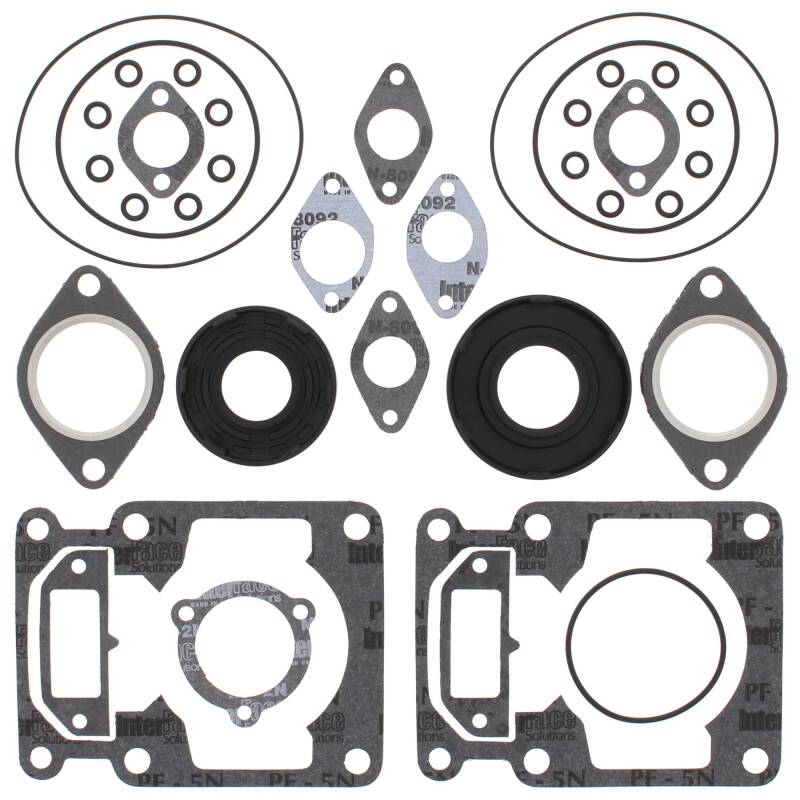 Vertex Pistons Vertex Gaskets 86-88 Arctic Cat Cheetah Complete Gasket Kit w/ Oil Seals 711063D 711063D Photo - Primary