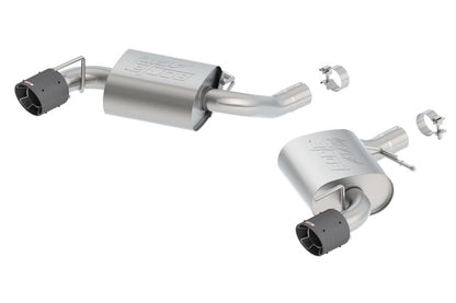 Borla 16 Chevy Camaro 6.2L Atak Rear Section Exhaust w/o NPP 11923CF 11923CF Photo - Primary